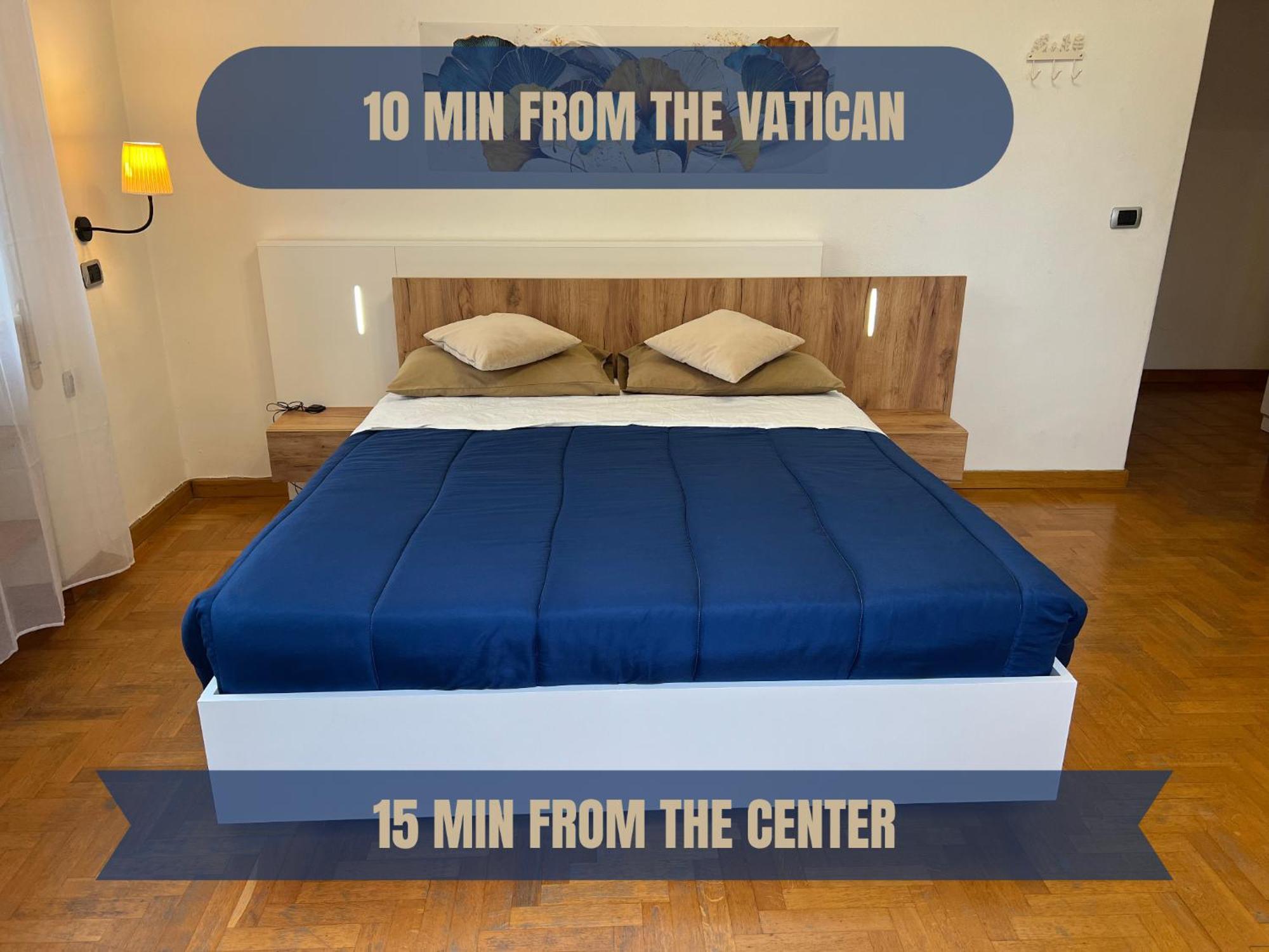 --Colosseum 15 Min-- Trastevere, Free Wi-Fi & A-C Rom